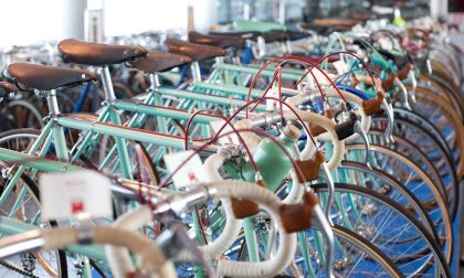 Le bici storiche del museo Nicolis per celebrare l'imminente arrivo del Giro d'Italia a Verona