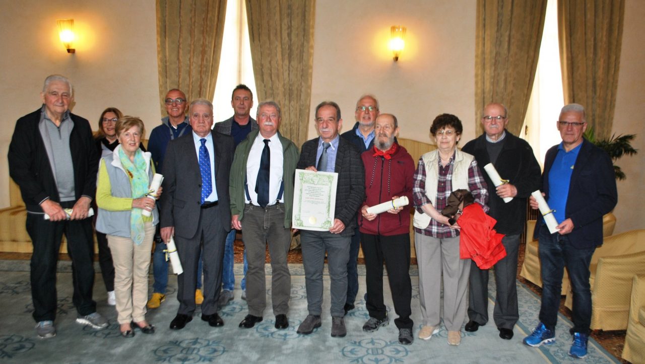 Ai marciatori veronesi un riconoscimento per i 45 anni di attività