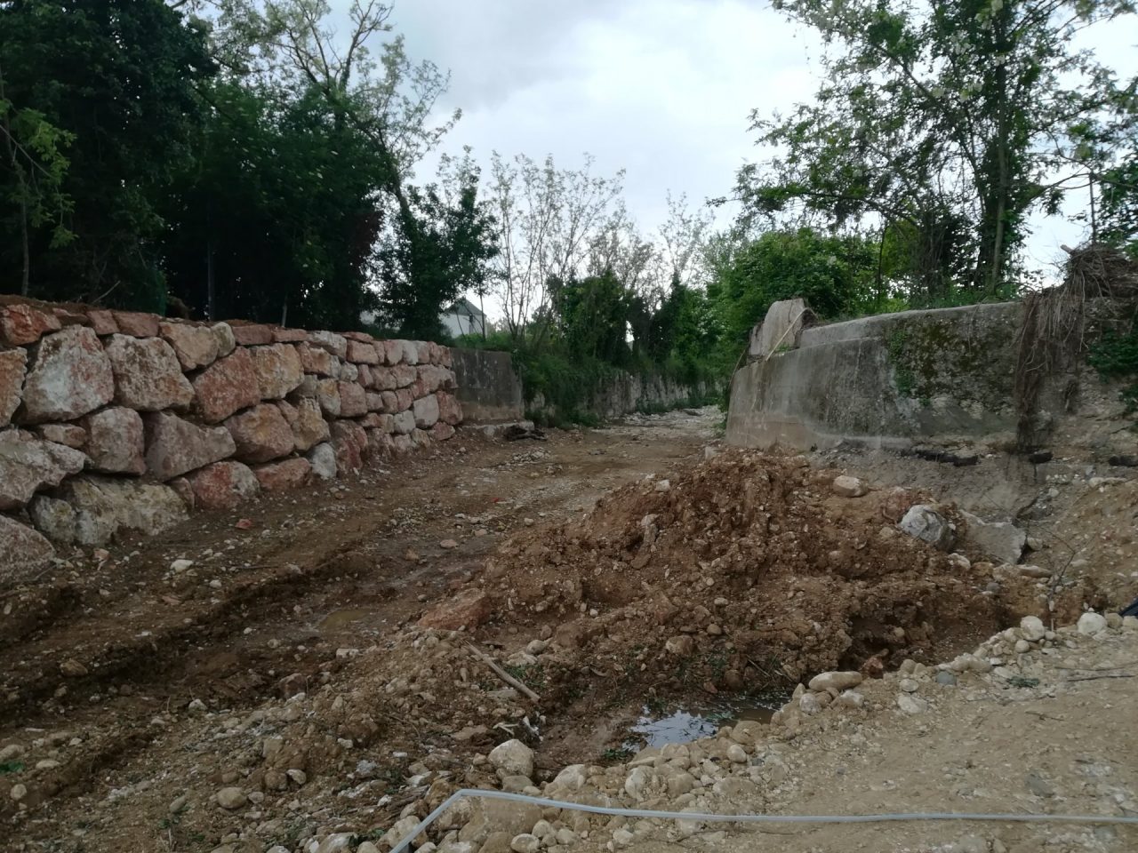 Attraversamento progno di Avesa, sopralluogo con i militari per ripristinare il passaggio