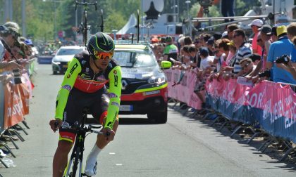 Giro d'Italia: funivia Malcesine si tinge di rosa