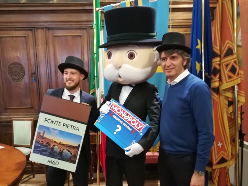 Monopoly crea un’edizione speciale su Verona