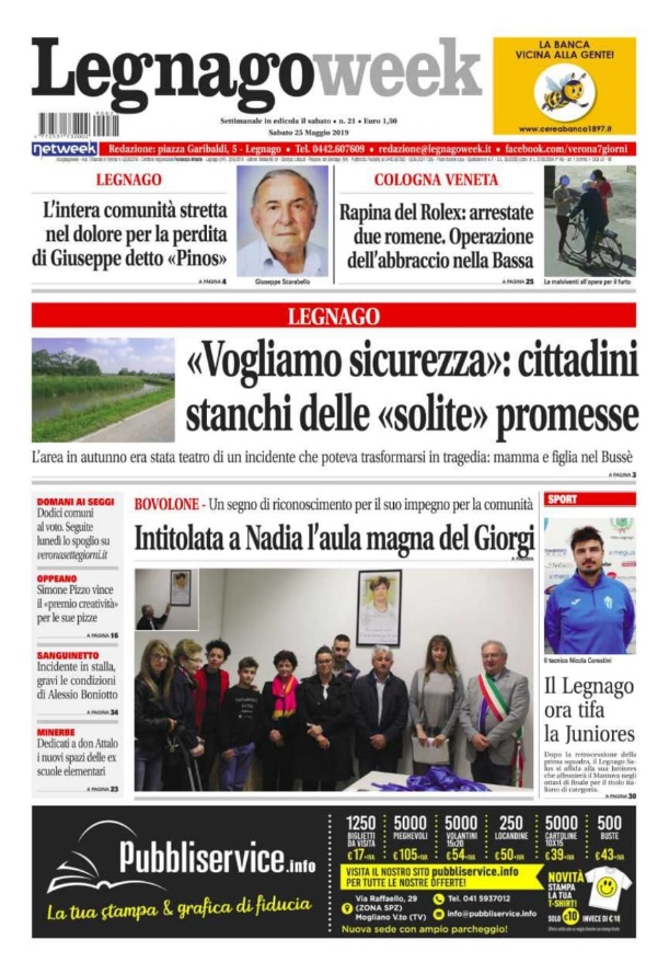 LegnagoWeek è in edicola!
