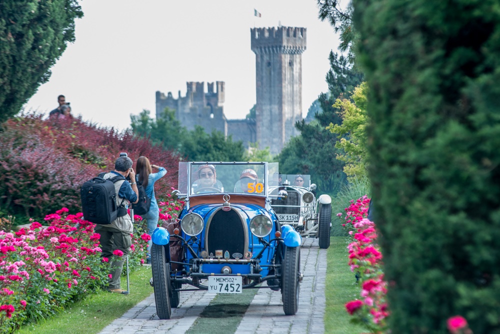 Domani la Mille Miglia al Parco Sigurtà