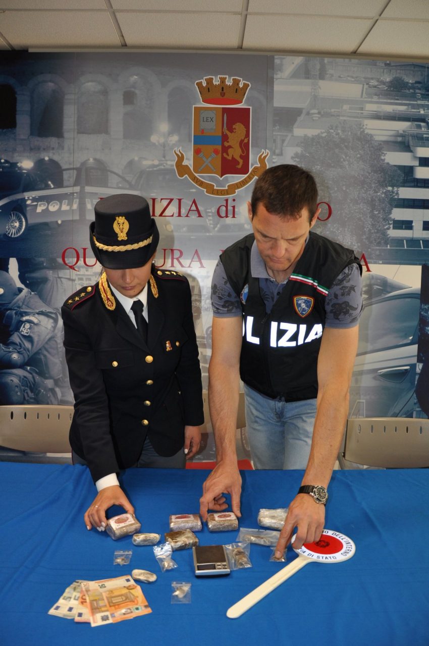 Spacciatore veronese arrestato a Villafranca