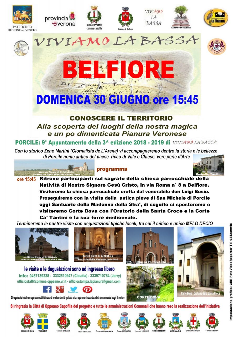 Viviamo la Bassa domenica prossima a Belfiore