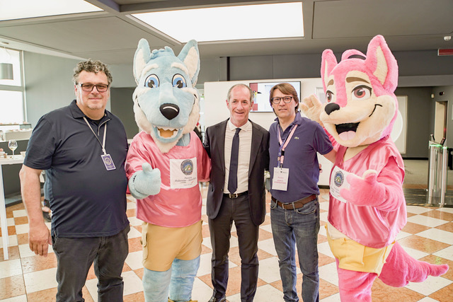 Sportivi al Village del Giro d’Italia ospiti della Funivia Malcesine Monte Baldo