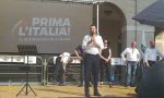 Salvini a San Bonifacio per sostenere Ferrarese FOTO e VIDEO