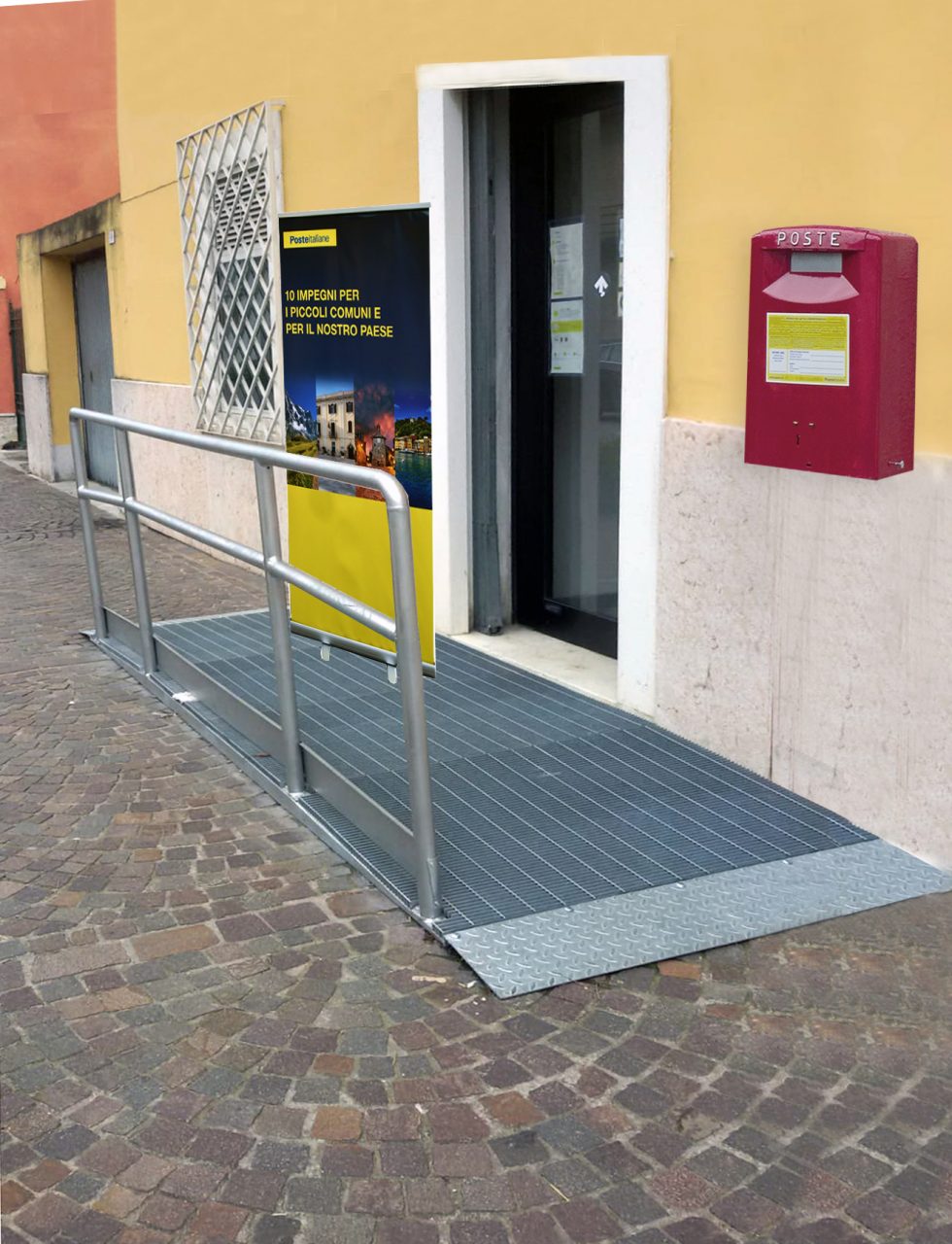 Poste Italiane abbatte le barriere architettoniche