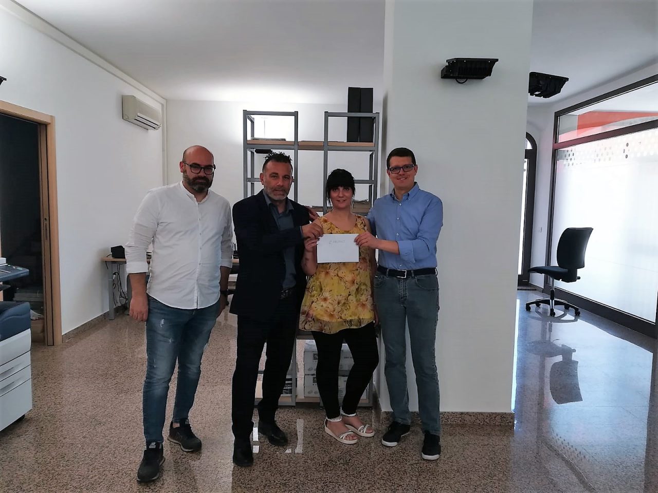 La vincitrice del gioco dedicato ai baristi è Ketty Fattori del bar Abbazia Cafè di San Bonifacio.