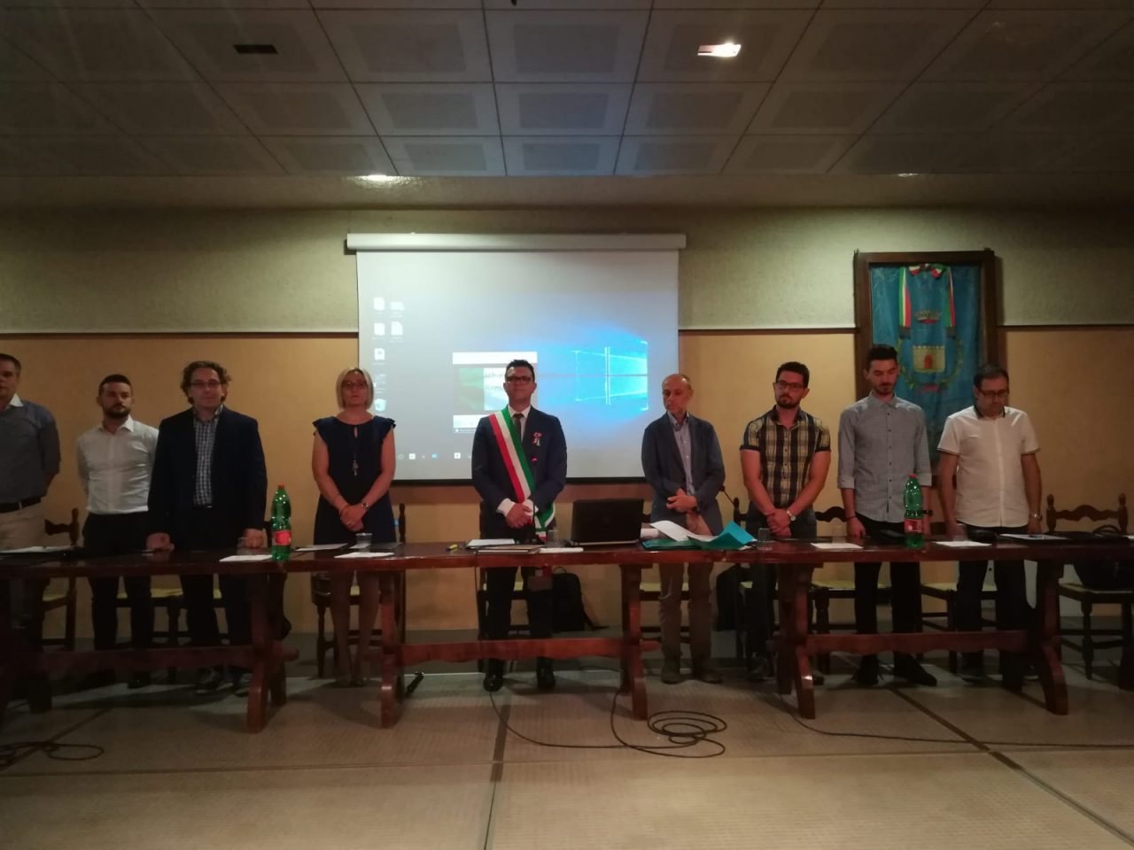 Veronella: ecco il giuramento del neo sindaco Loris Rossi FOTO e VIDEO