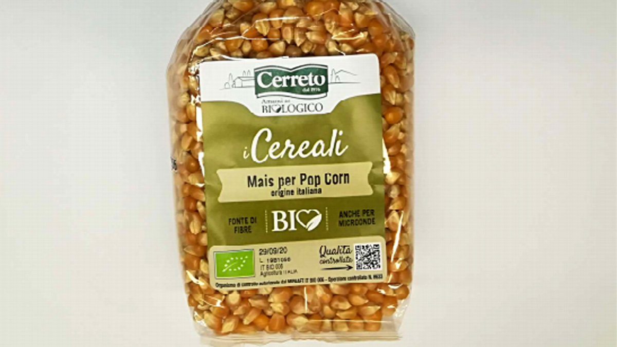 “Amanti del biologico”, occhio al mais per pop corn: contiene tossine