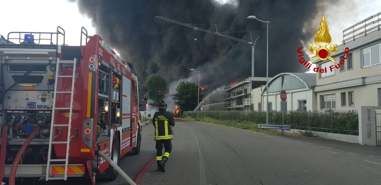Incendio Brendola, a Pressana scatta il divieto di irrigazione