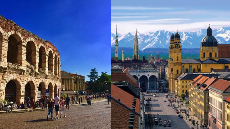 Ciclovacanza Dalla Bra a Marienplatz con FIAB