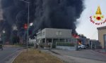 Inarrestabile incendio a Brendola: azienda di vernici va a fuoco VIDEO