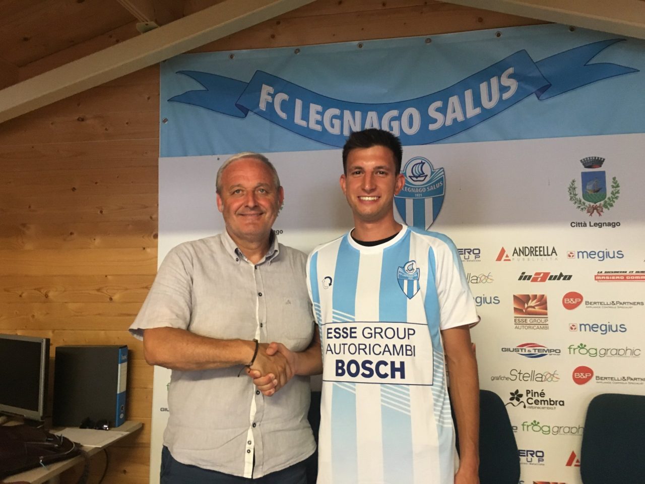 Legnago Salus: primo colpo, torna Marco Farinazzo