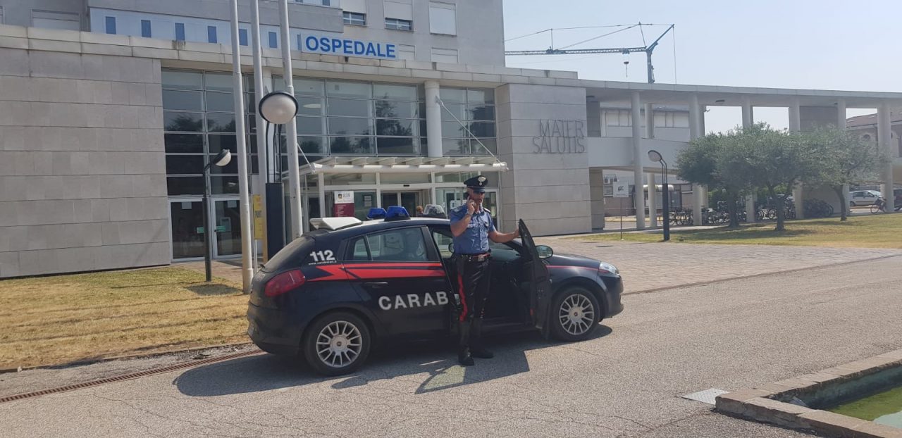 Sorpreso a rubare in ospedale a Legnago è stato arrestato