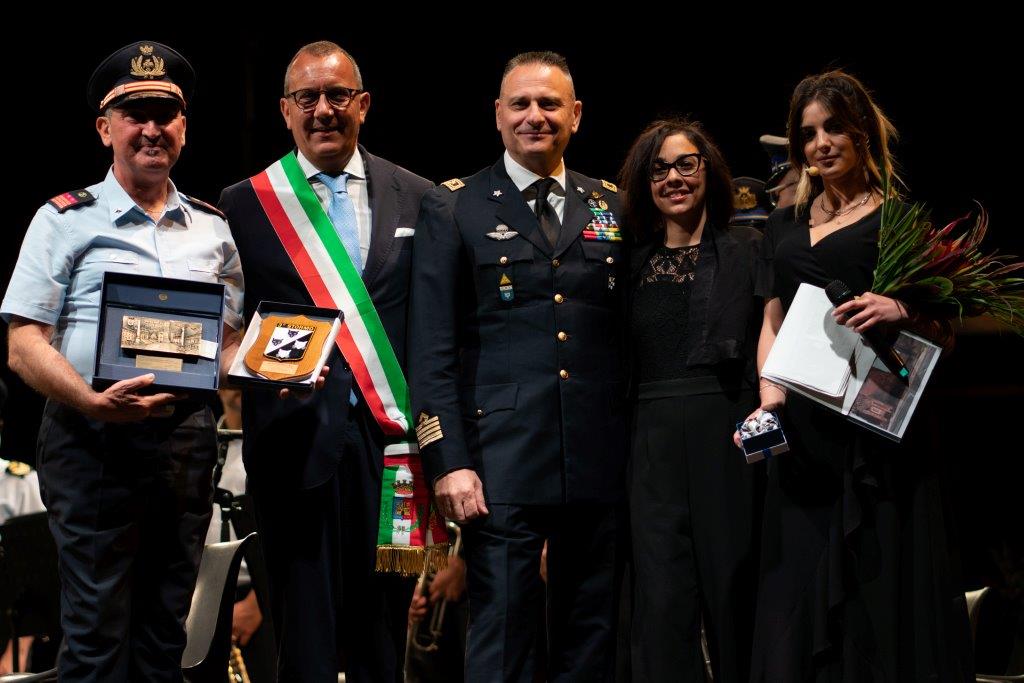 Fanfara in concerto al castello di Villafranca per il 3° Stormo 