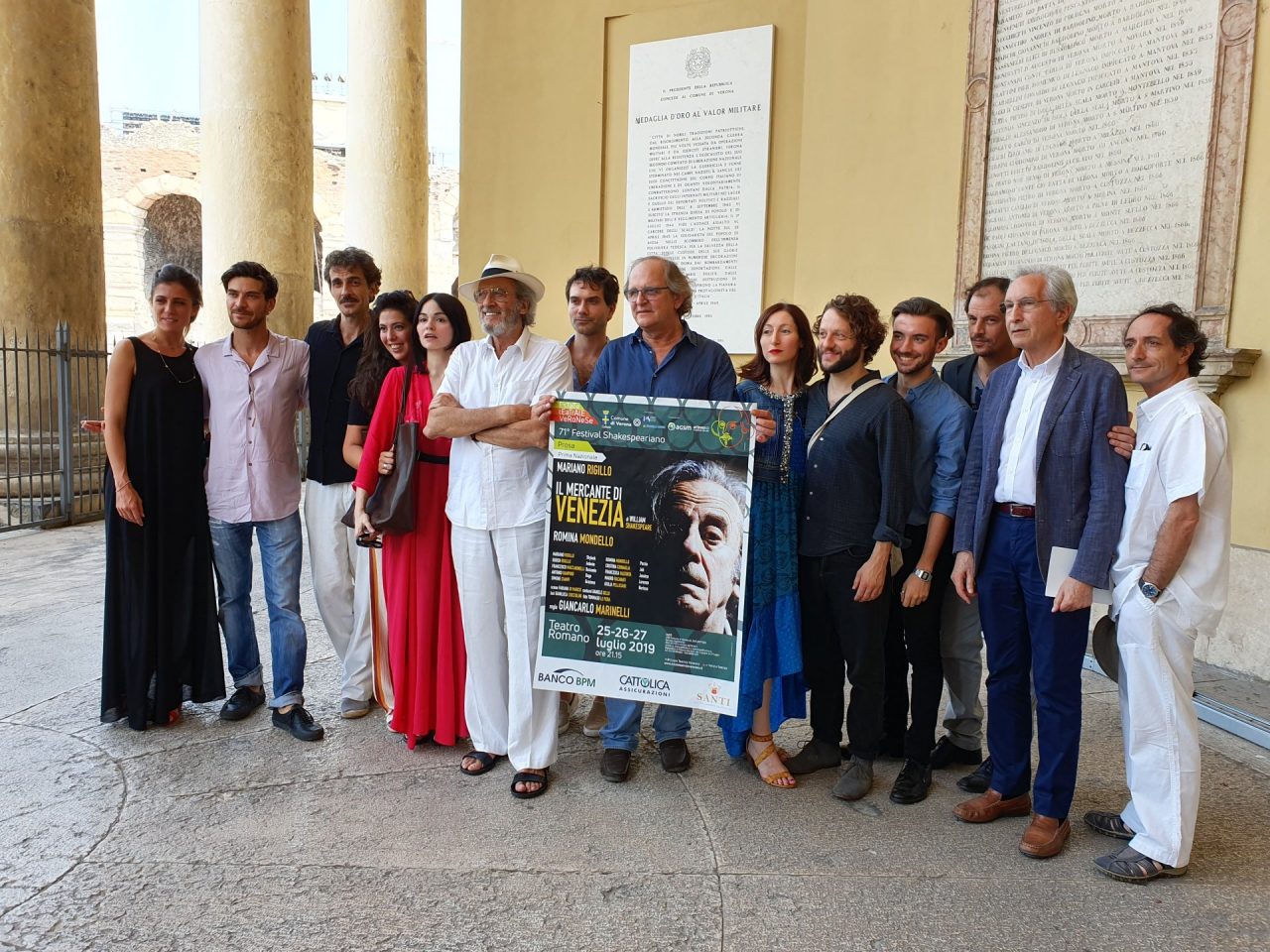 Prima nazionale per “Il mercante di Venezia” al teatro romano