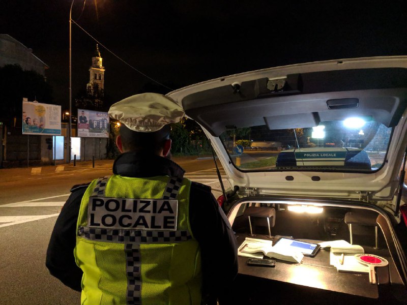 Notte di Halloween, controlli intensificati da parte della municipale