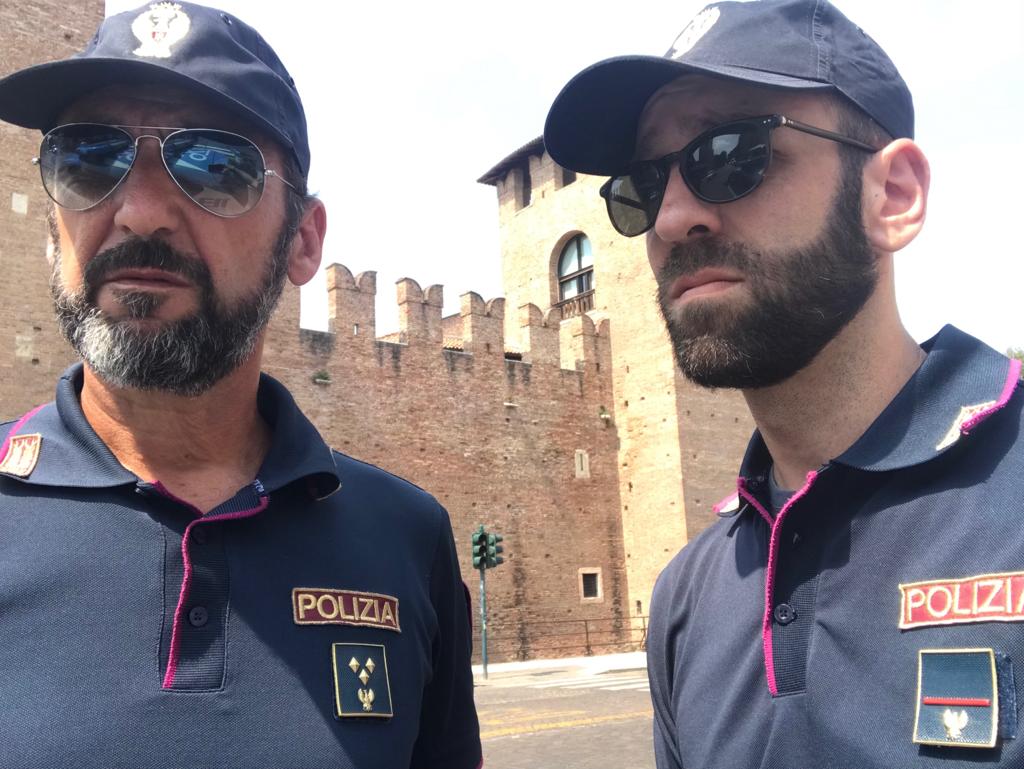 Poliziotto colpito da un immigrato irregolare