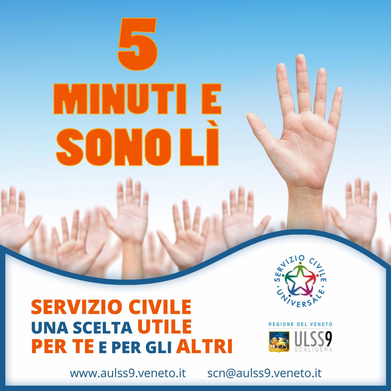 Servizio civile, anche l’Ulss 9 in campo
