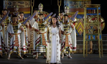 Questa sera in Arena il soprano cinese Hui He protagonista dell'Aida
