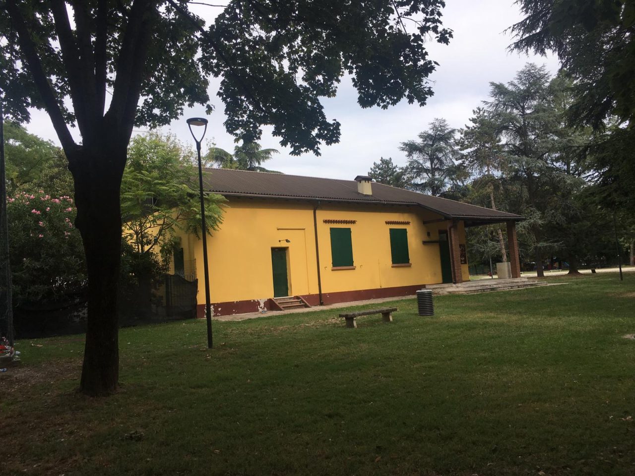 Cascina del parco di Legnago denunciato uno straniero