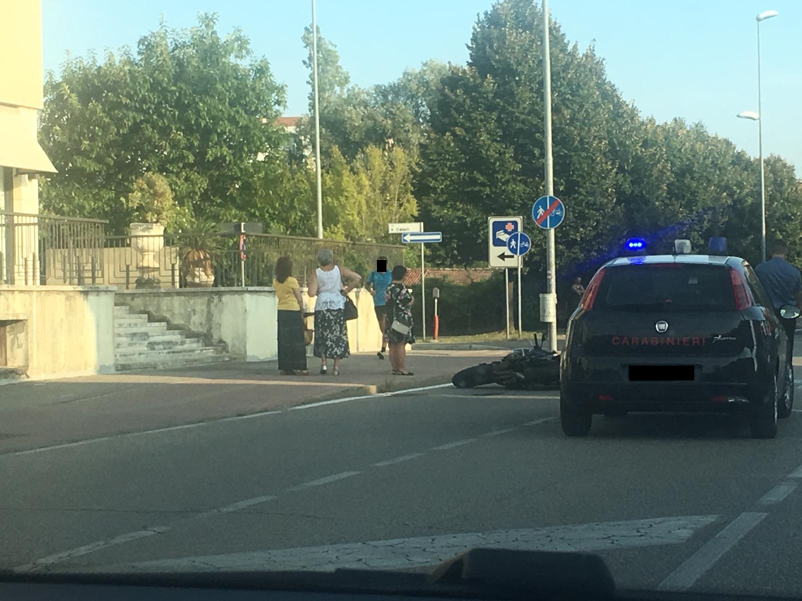 Due incidenti nel giro di pochi metri a Casette di Legnago FOTO