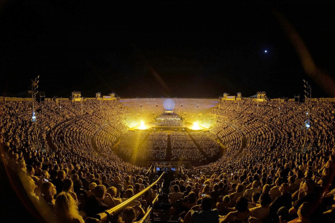 Arena di Verona, nel 2019 record di spettatori e incassi