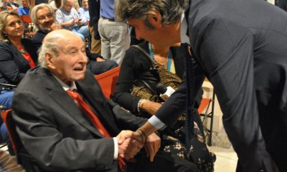 Libero Cecchini compie 100 anni, gli auguri del sindaco di Verona