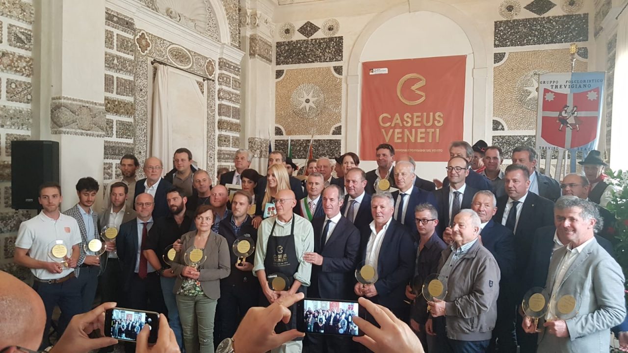 Caseus Veneti premia le eccellenze casearie di tutta Italia