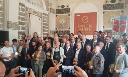 Caseus Veneti premia le eccellenze casearie di tutta Italia