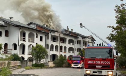Residence va a fuoco sul Garda