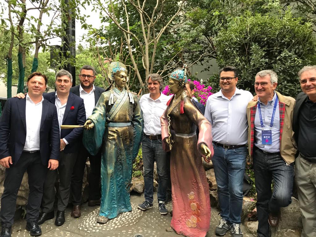 Sboarina vola in Cina a Hangzhou per l’avvio del gemellaggio FOTO