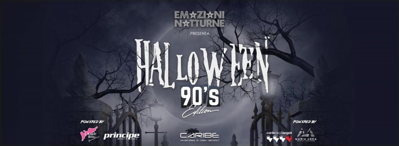 Halloween 90’s al Caribe di Cerea un viaggio indietro nel tempo