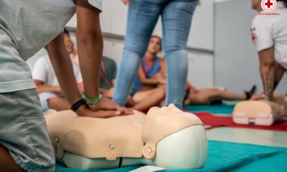 Manovre salvavita oggi al Centro Congressi Veronafiere