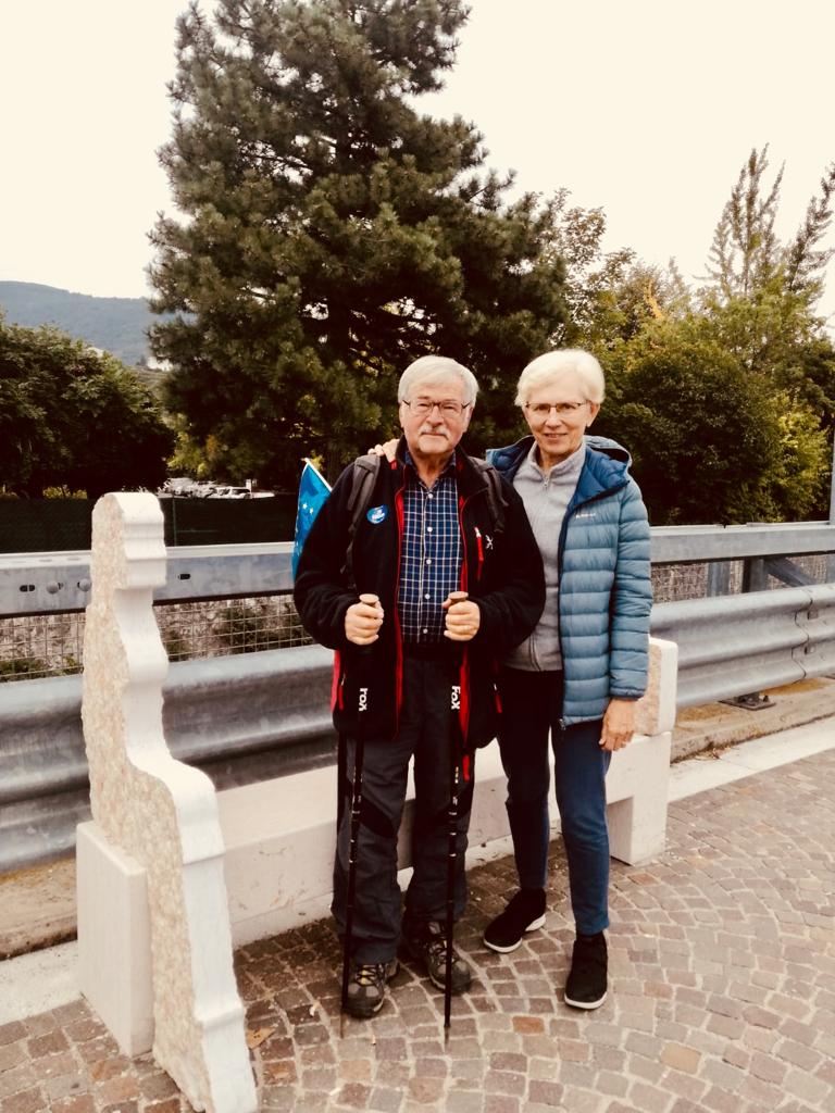 Pellegrini sul Cammino delle Scoperte