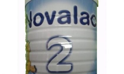 Ritirati quattro lotti di latte in polvere Novalac 2