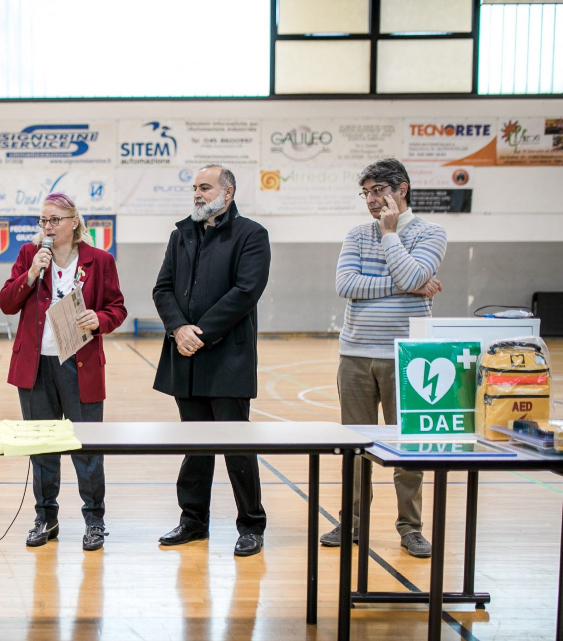 Dossobuono, donato un defibrillatore alla scuola secondaria di primo grado “Rita Levi Montalcini”