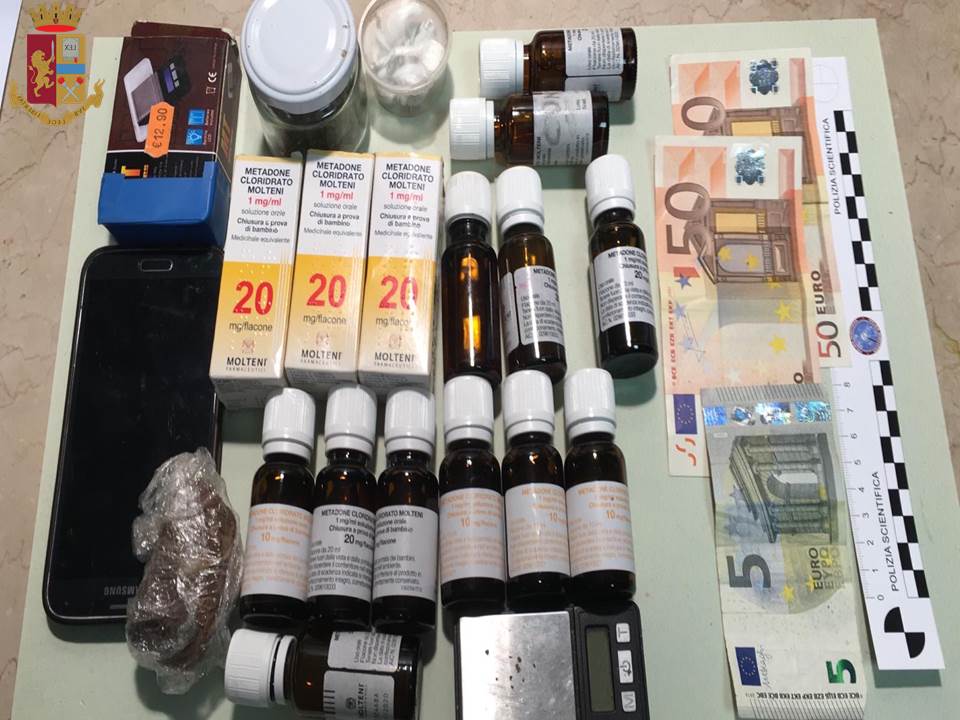 Pusher veronese arrestato dalla Polizia