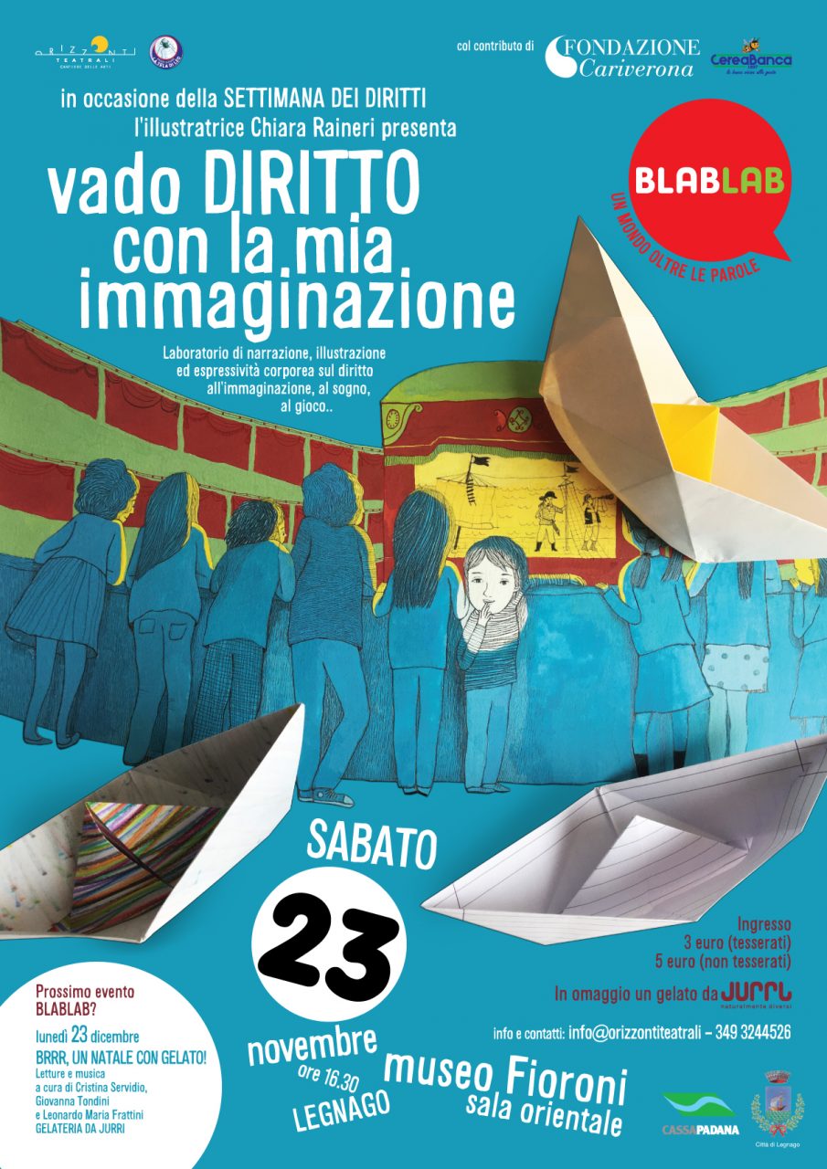 Vado DIRITTO con la mia immaginazione, appuntamento al Fioroni