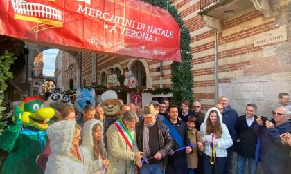 Mercatini di Natale di Verona, inaugurata la 12esima edizione