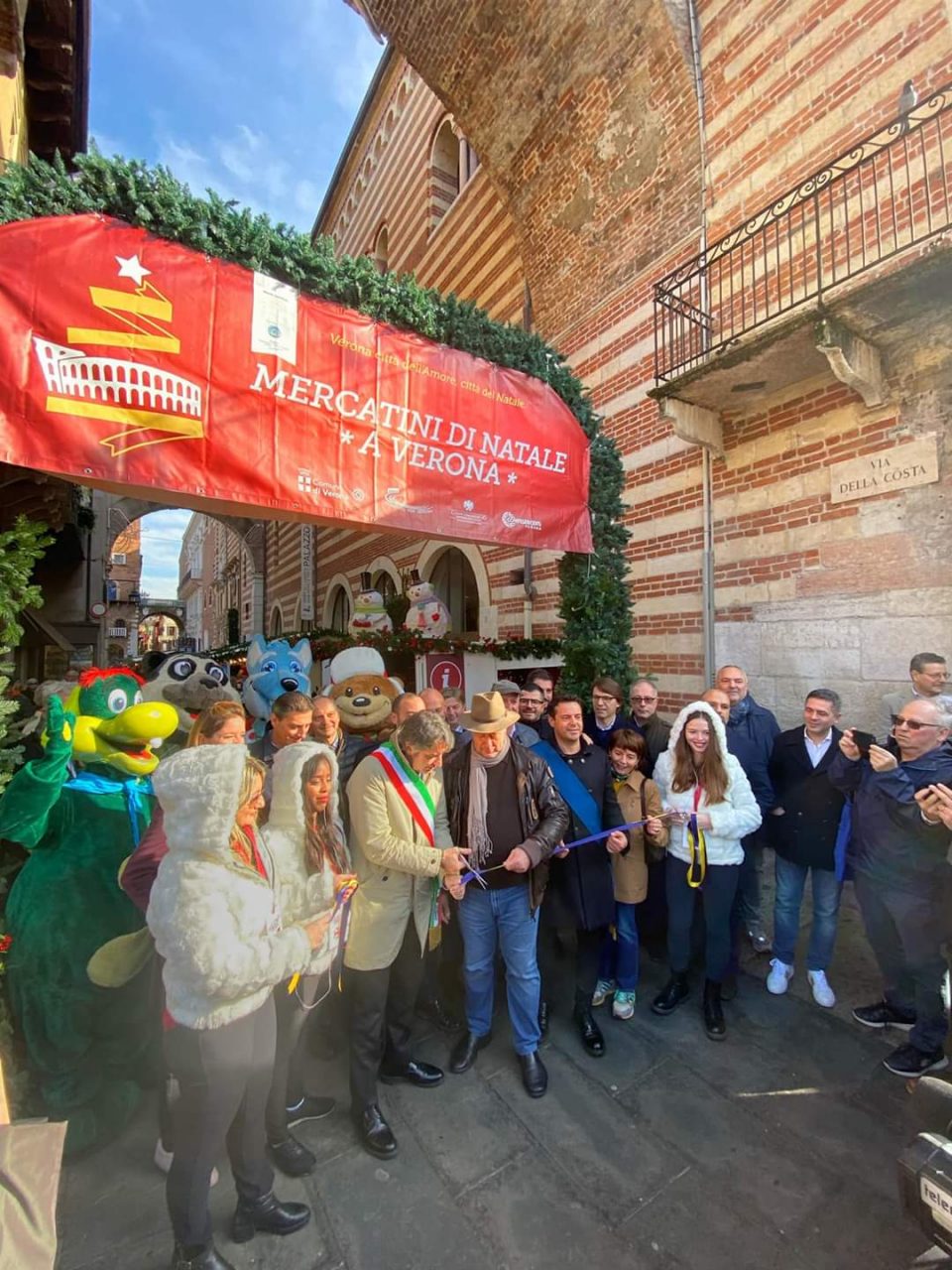 Mercatini di Natale di Verona, inaugurata la 12esima edizione