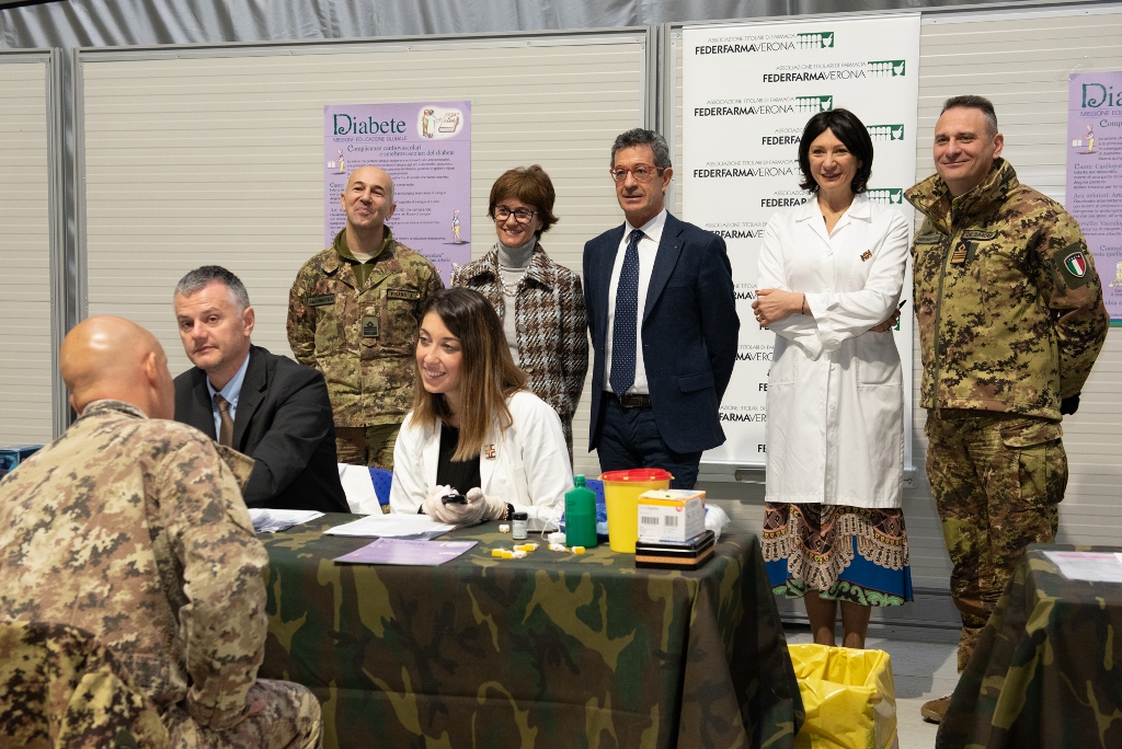 3° Stormo e Federfarma Verona insieme per la Giornata Mondiale del Diabete