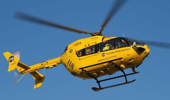 San Giovanni Ilarione, cade da un’altezza di 5 metri: è in gravi condizioni