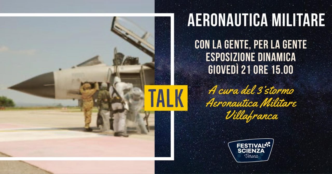 Il 3° Stormo al “Festival della Scienza” di Verona