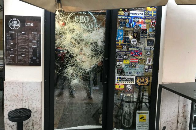 Assalto al Caffè Oro Bianco, assolti i 35 imputati, Sboarina: “Sono esterrefatto”
