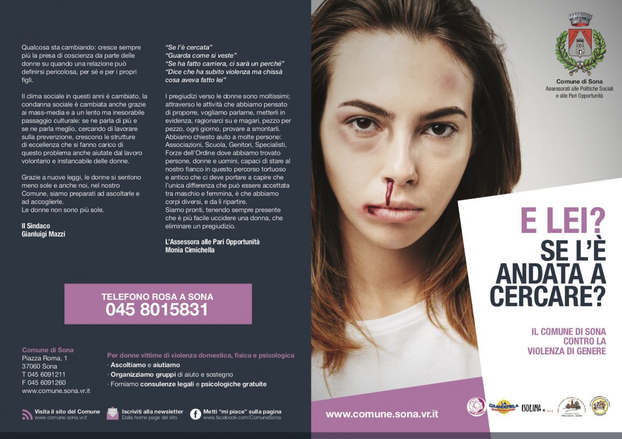 Sona: tante iniziative in occasione della giornata mondiale contro la violenza sulle donne