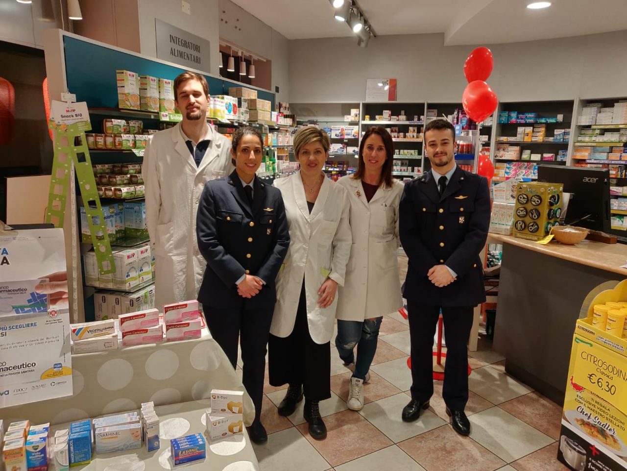 Il 3° Stormo sostiene la 7^ edizione di “In Farmacia per i Bambini”