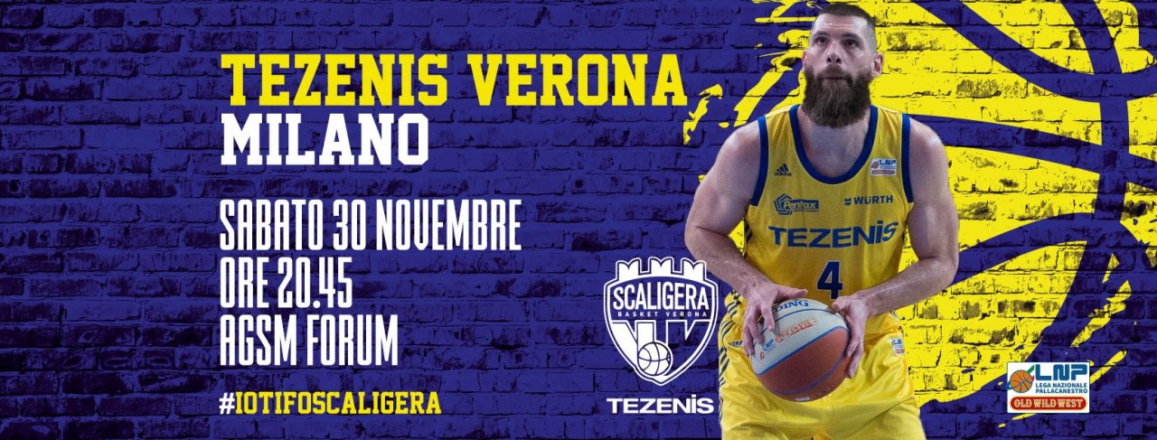 Tezenis Verona, contro Milano arriva uno stop casalingo